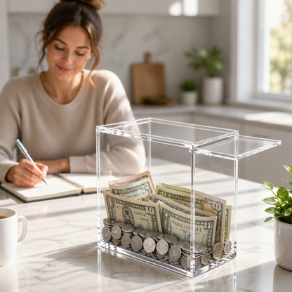 Clear Savings Challenge Box