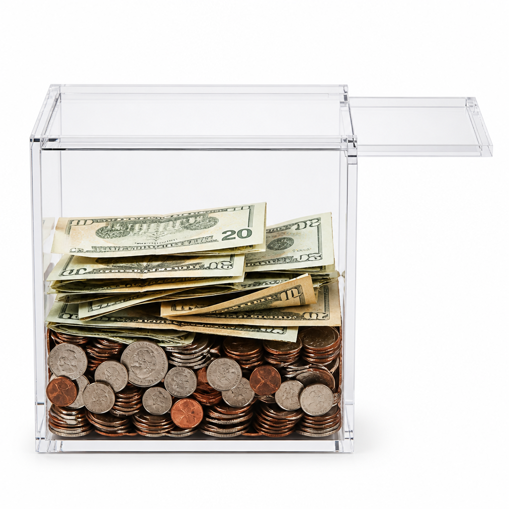 Clear Savings Challenge Box